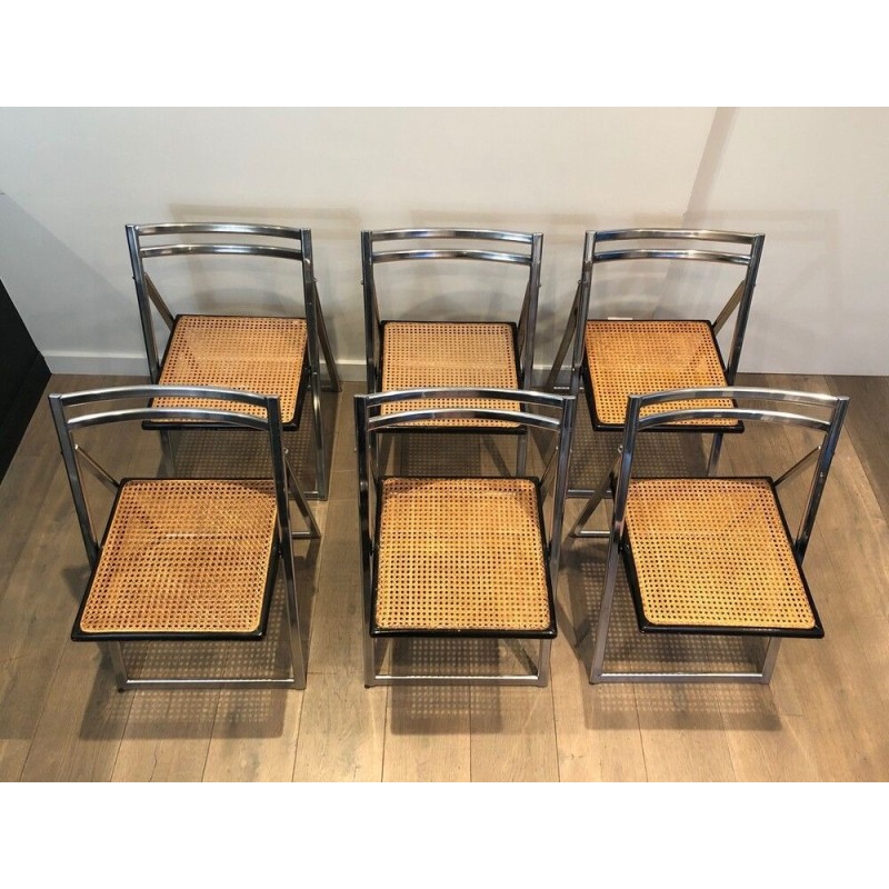 Set of 6 Folding Chairs