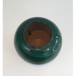 Decorative Covered Ceramic Pot, French Work, Circa 1950