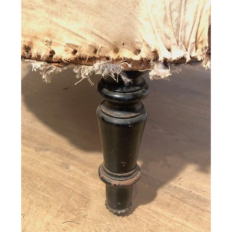 Pair of Napoleon III Armchairs to Reupholster, French Work, Circa 1900