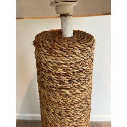 Lampadaire Conique en Corde, Goût Audoux & Minet, Travail Français, vers 1950 | Maison BARROIS