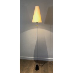 Lampadaire de Parquet en Fer Forgé