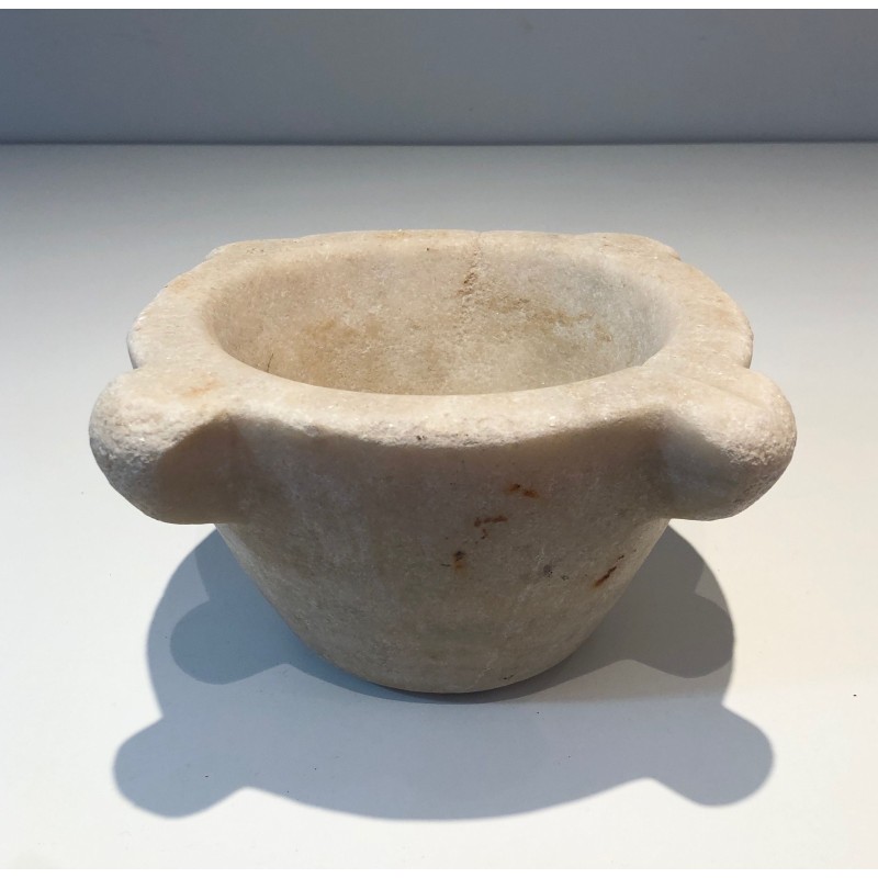 French Marble Mortar, 18th Century