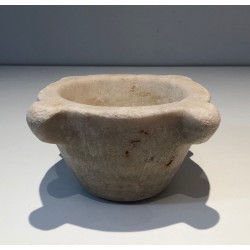 French Marble Mortar, 18th Century