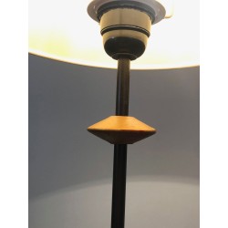 Wrought Iron and Cast Iron Floor Lamp, French Work, circa 1970 | Maison BARROIS