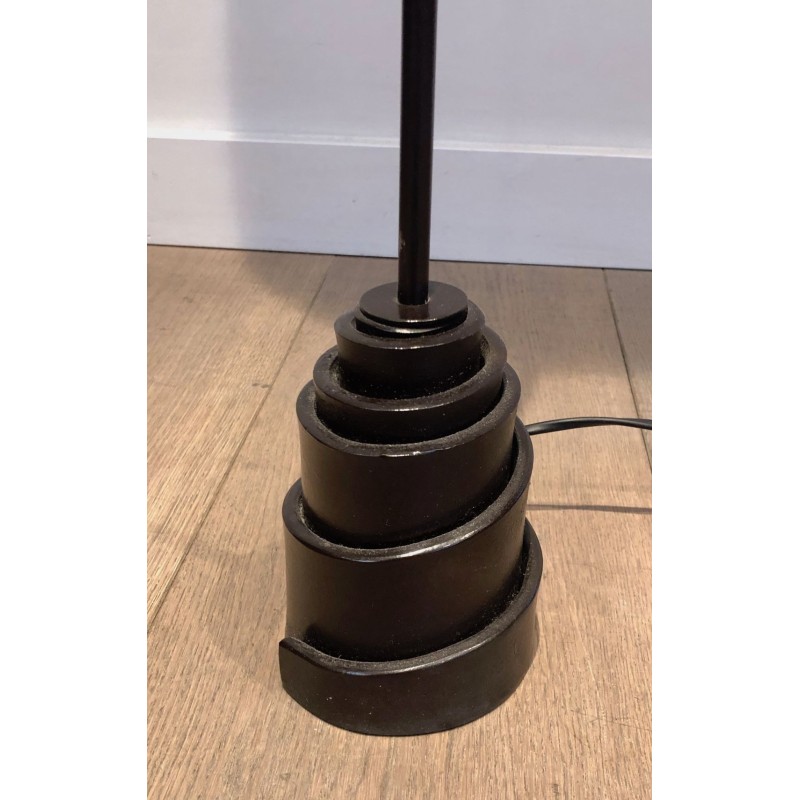 Lampadaire en Fer Forgé et Fonte, Travail Français, vers 1970 | Maison BARROIS