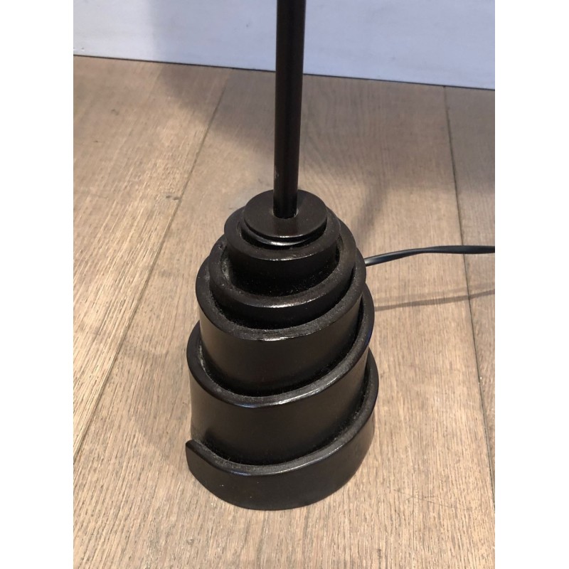 Lampadaire en Fer Forgé et Fonte, Travail Français, vers 1970 | Maison BARROIS