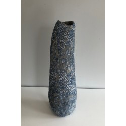Grand Vase en Céramique, Travail Français, Vers 1970