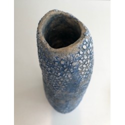 Grand Vase en Céramique, Travail Français, Vers 1970