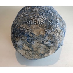 Grand Vase en Céramique, Travail Français, Vers 1970