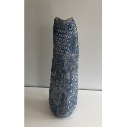 Grand Vase en Céramique, Travail Français, Vers 1970