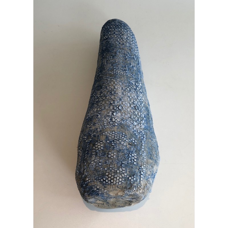 Grand Vase en Céramique, Travail Français, Vers 1970