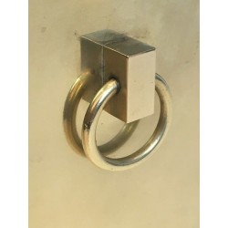 Neoclassical Style Rectangular Brass Planter, French Work, Circa 1970