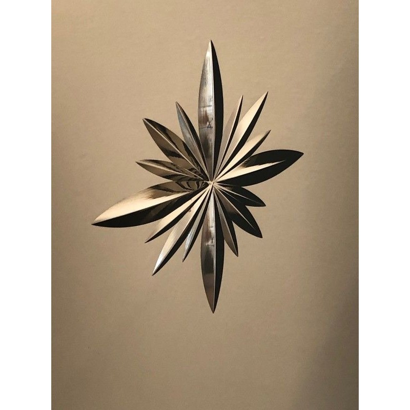 Art Deco Pedestal with Engraved Mirror Panels and Wood, French Work, Circa 1930