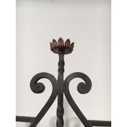 Lampadaire Fer Forgé à Sept Bras, Art Déco, Travail Français, vers 1940 | Maison BARROIS