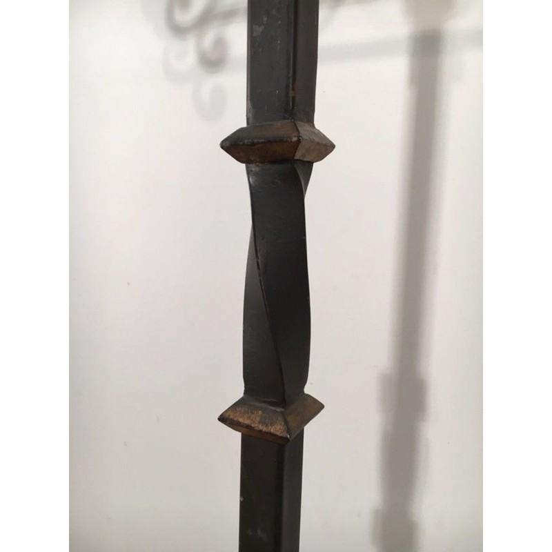 Lampadaire Fer Forgé à Sept Bras, Art Déco, Travail Français, vers 1940 | Maison BARROIS