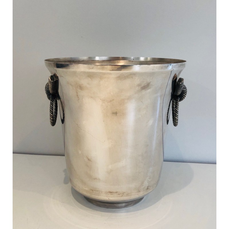 Silver Plated Champagne Bucket, French Work, Circa 1900