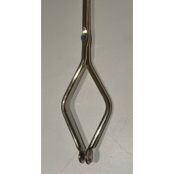 Nécessaire de Feu Moderniste en Laiton, Travail Français, Vers 1970