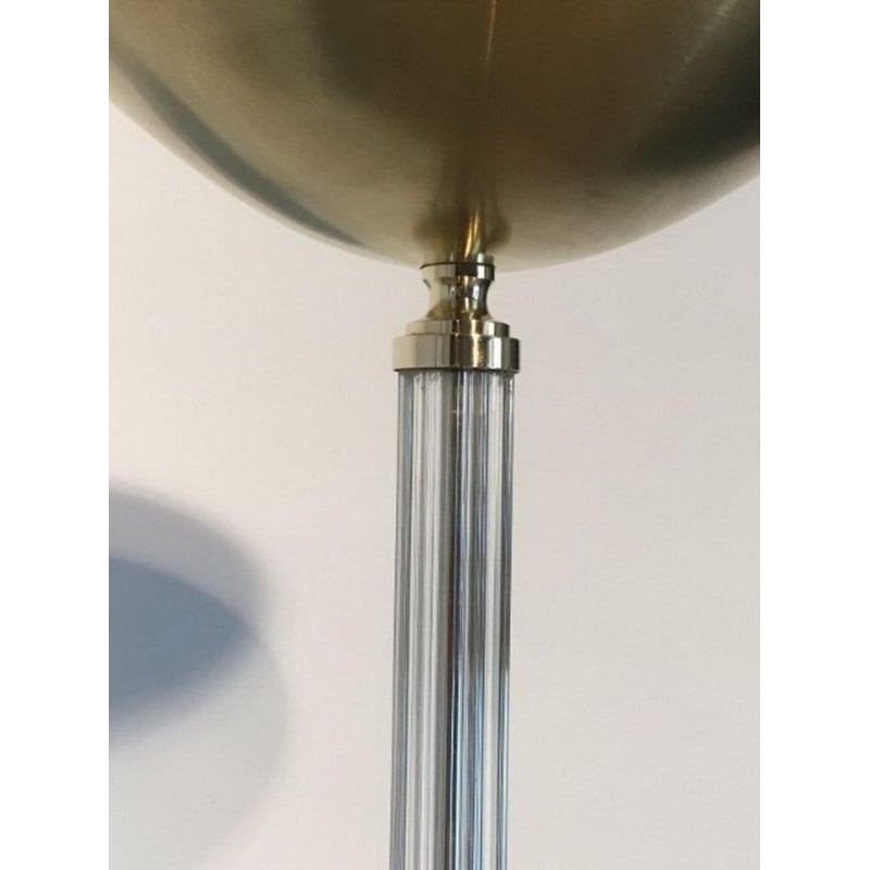 Nice Brass and lucite Floor Lamp