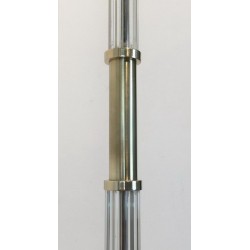 Nice Brass and lucite Floor Lamp