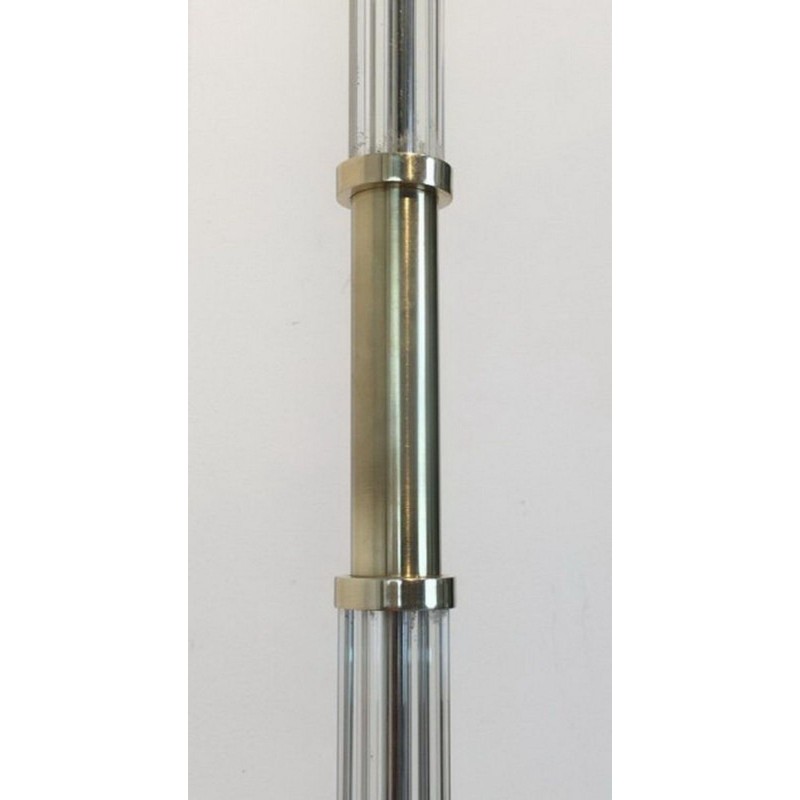 Nice Brass and lucite Floor Lamp