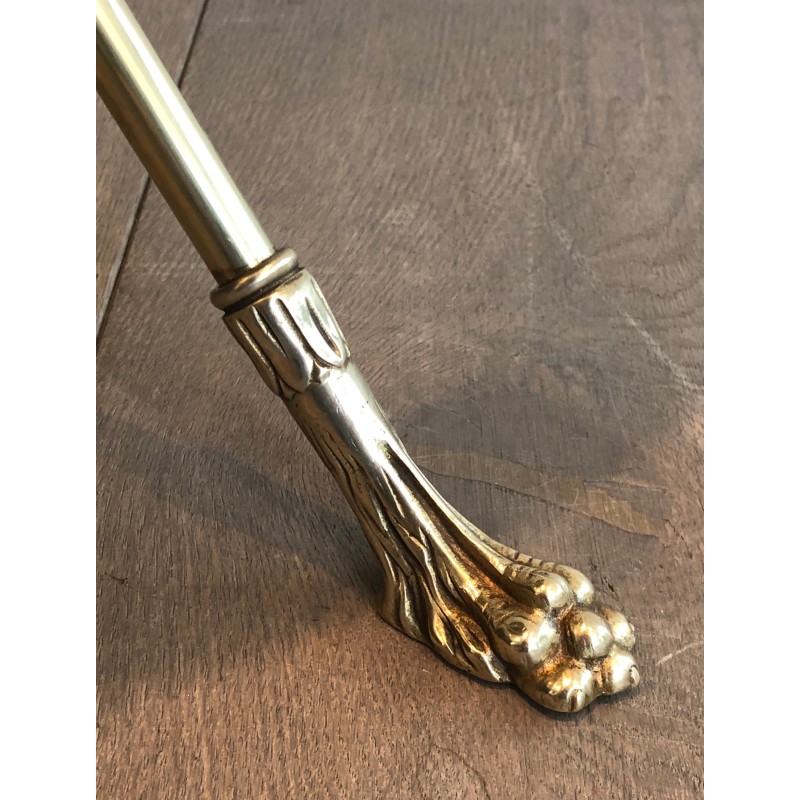 Guéridon en Laiton et Acajou de la Maison Jansen