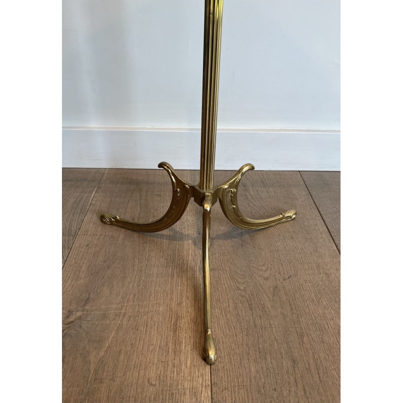 Neoclassical Brass and Wood Gentleman's Valet Stand, French Work, Circa 1940