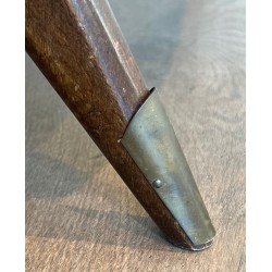 Pair of Design Armchairs in Yellow Velvet by Marco Zanuso, Italian Work, Circa 1960