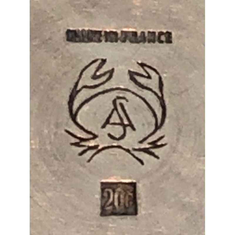 Art Deco Silver Plated Champagne Bucket, Stamped French Work, Circa 1930