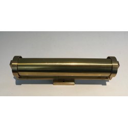 Set of Four Removable Brass Wall Sconces in the Style of Maison Perzel, French Work, Circa 1940