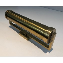 Set of Four Removable Brass Wall Sconces in the Style of Maison Perzel, French Work, Circa 1940