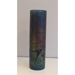 Iridescent Glass Roller Vase by Loetz, Austrian Work, Circa 1900