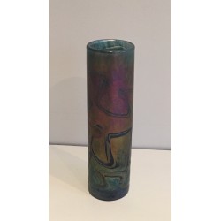 Iridescent Glass Roller Vase by Loetz, Austrian Work, Circa 1900