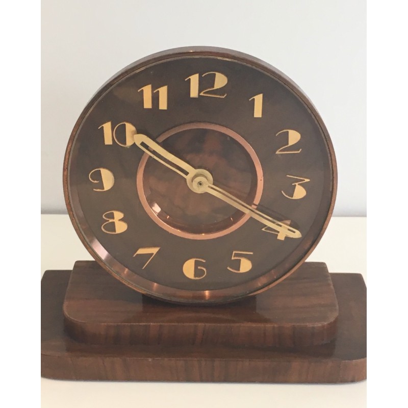 Horloge de Table Art Déco, Travail Français, Vers 1930