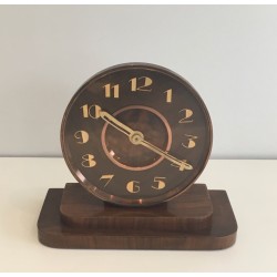 Horloge de Table Art Déco, Travail Français, Vers 1930