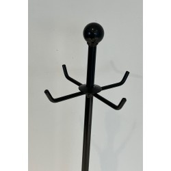 Nécessaire de Feu Design Moderniste en Métal Laqué, Travail Français, Vers 1970