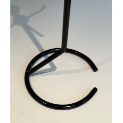 Nécessaire de Feu Design Moderniste en Métal Laqué, Travail Français, Vers 1970