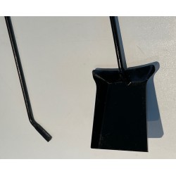 Nécessaire de Feu Design Moderniste en Métal Laqué, Travail Français, Vers 1970