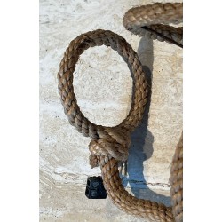 Pair of Rope Wall Sconces by Audoux & Minet | French Work, circa 1950