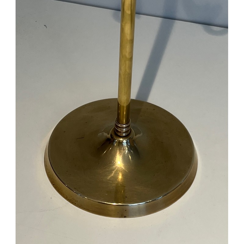 Nécessaire de Feu en Laiton de Style Néoclassique, Travail Français, Vers 1970