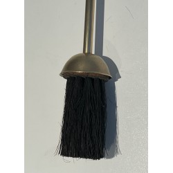 Nécessaire de Feu de Style Néoclassique en Laiton, Travail Français, Vers 1970