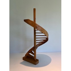 Escalier de Maîtrise en Sapin