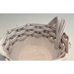 Ceramic Fruit Bowl in the Form of a Hen, French Work, Circa 1970