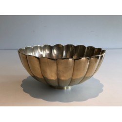 Brass Vide-Poche Decorative Bowl, French Work, circa 1970