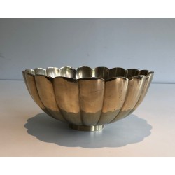 Brass Vide-Poche Decorative Bowl, French Work, circa 1970