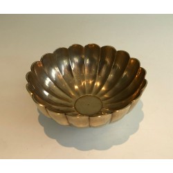 Brass Vide-Poche Decorative Bowl, French Work, circa 1970