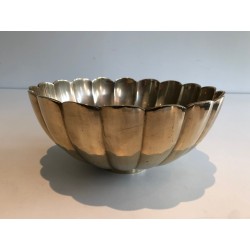 Brass Vide-Poche Decorative Bowl, French Work, circa 1970