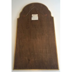 Gilt Wood Glazing Beads Mirror, circa 1970