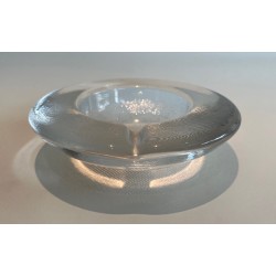 Crystal Ashtray or Vide-Poche, French or Italian Work, circa 1970