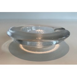 Crystal Ashtray or Vide-Poche, French or Italian Work, circa 1970