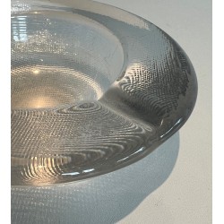 Crystal Ashtray or Vide-Poche, French or Italian Work, circa 1970